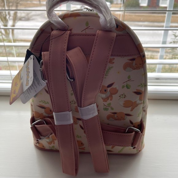 New Loungefly Pokemon Eevee Mini Backpack - Picture 6 of 16